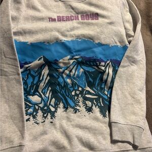 The Beach Boys Women’s Graphic Sweatshirt gray size Small . NWT